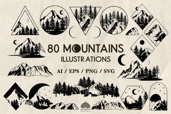 Download Mountains Svg Png Eps - Mountains svg Collection