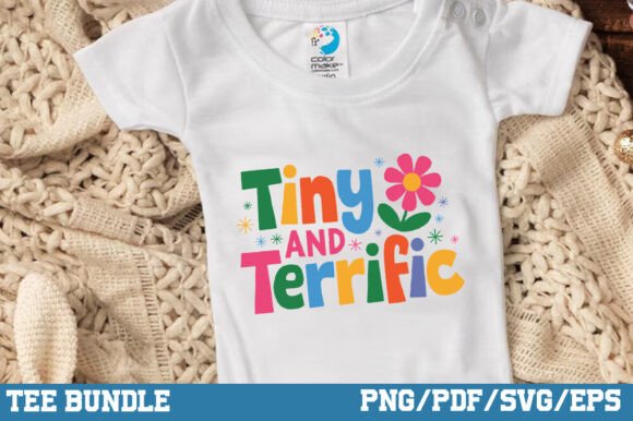 Download Tiny and Terrific, Baby Funny Design - Funny design Collection